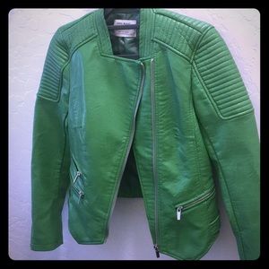 Green Leather jacket